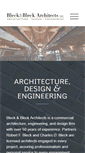 Mobile Screenshot of bleckarchitects.com
